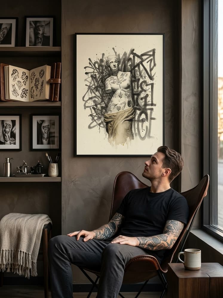 La musa & el tatuaje