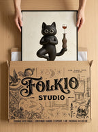 Cat wine