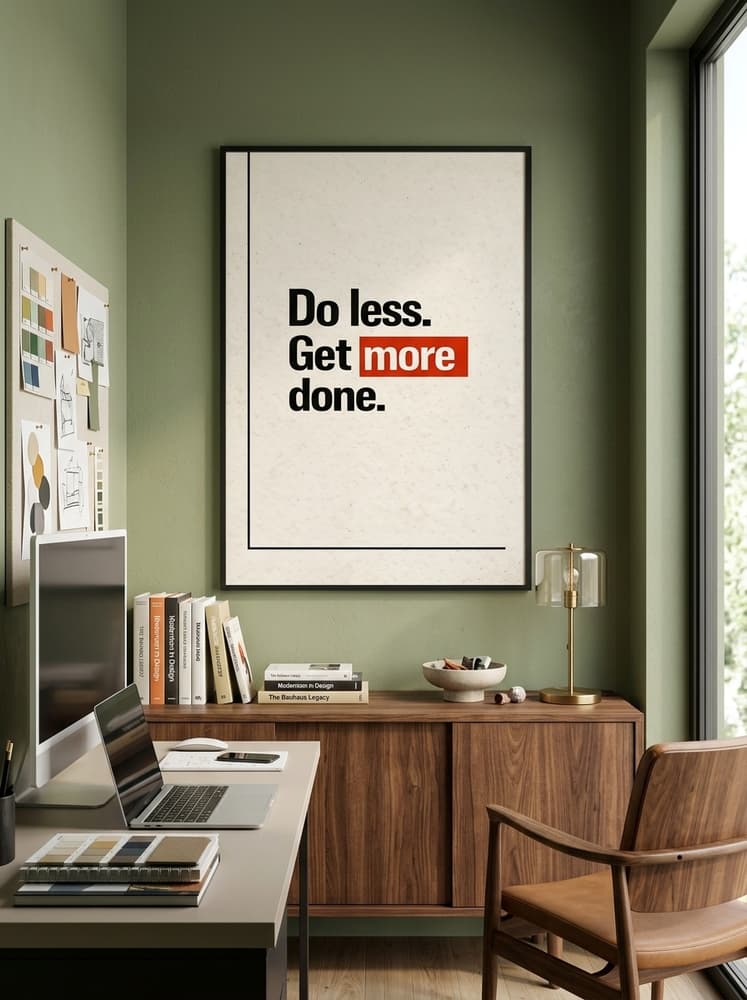 Do Less