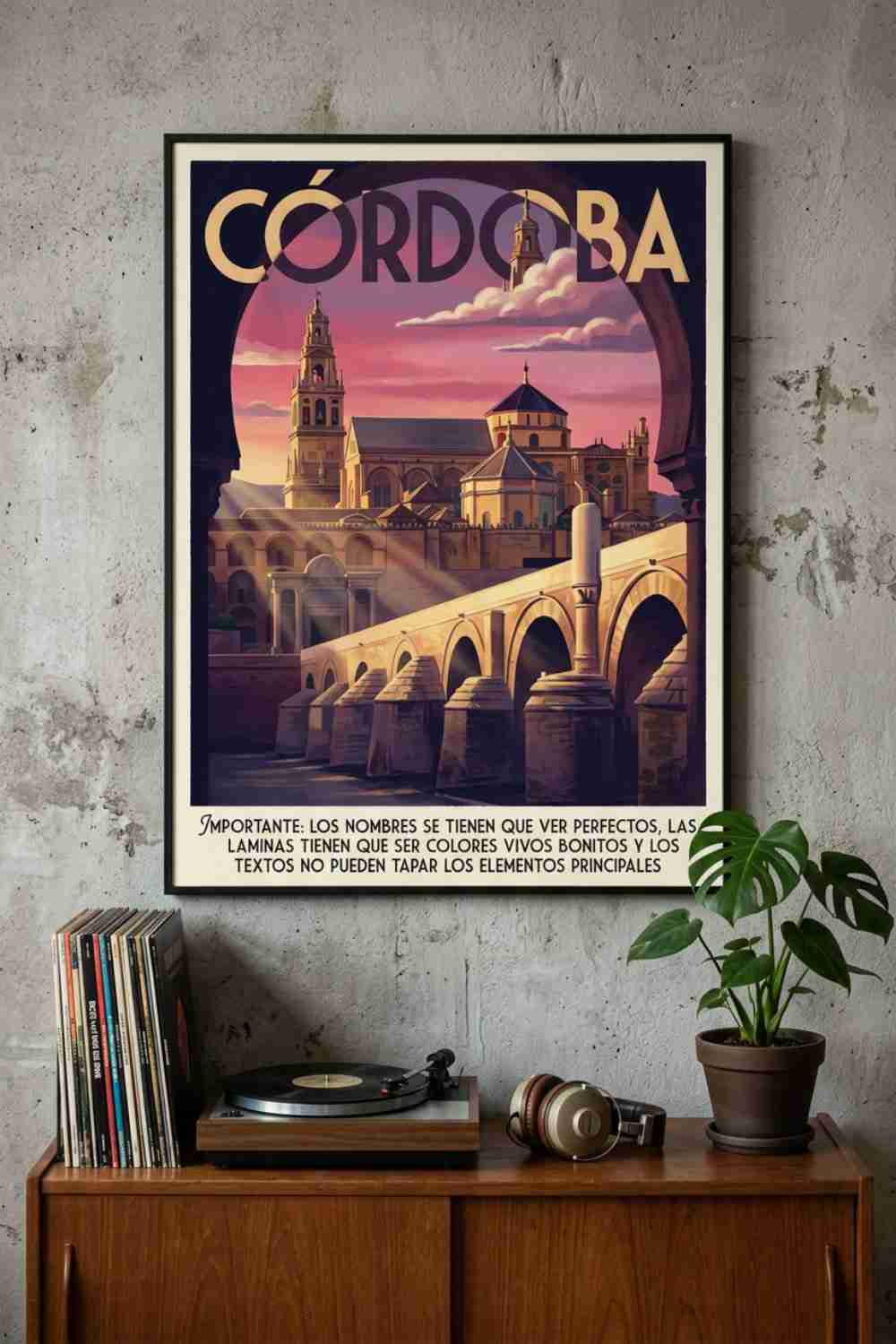 Silueta de Córdoba al Alba