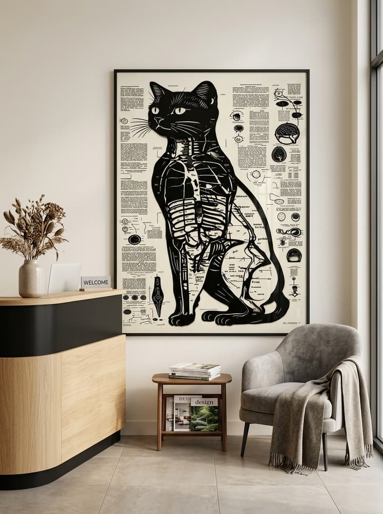 The cat