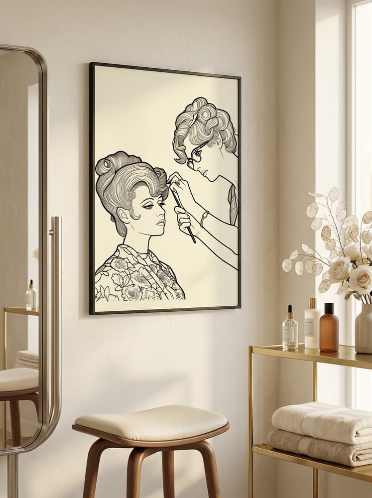 Peluquería vintage