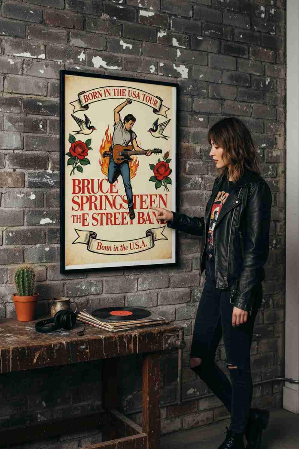 Bruce Springsteen, born in the USA tour