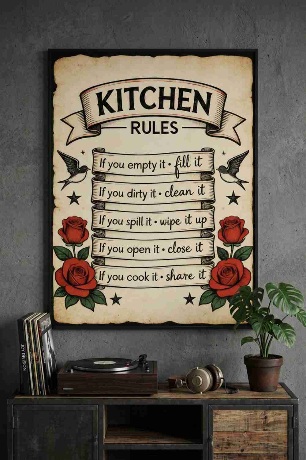 KITCHEN RULES