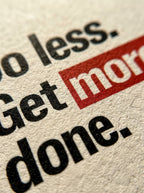 Do Less
