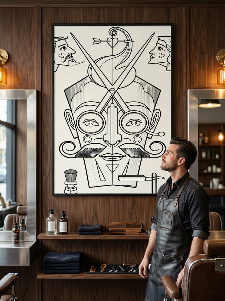 Barbería Abstracta