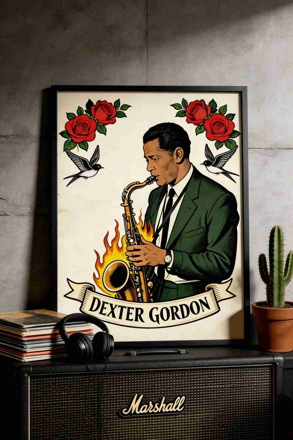 Dexter Gordon con Saxo