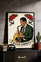 Dexter Gordon con Saxo