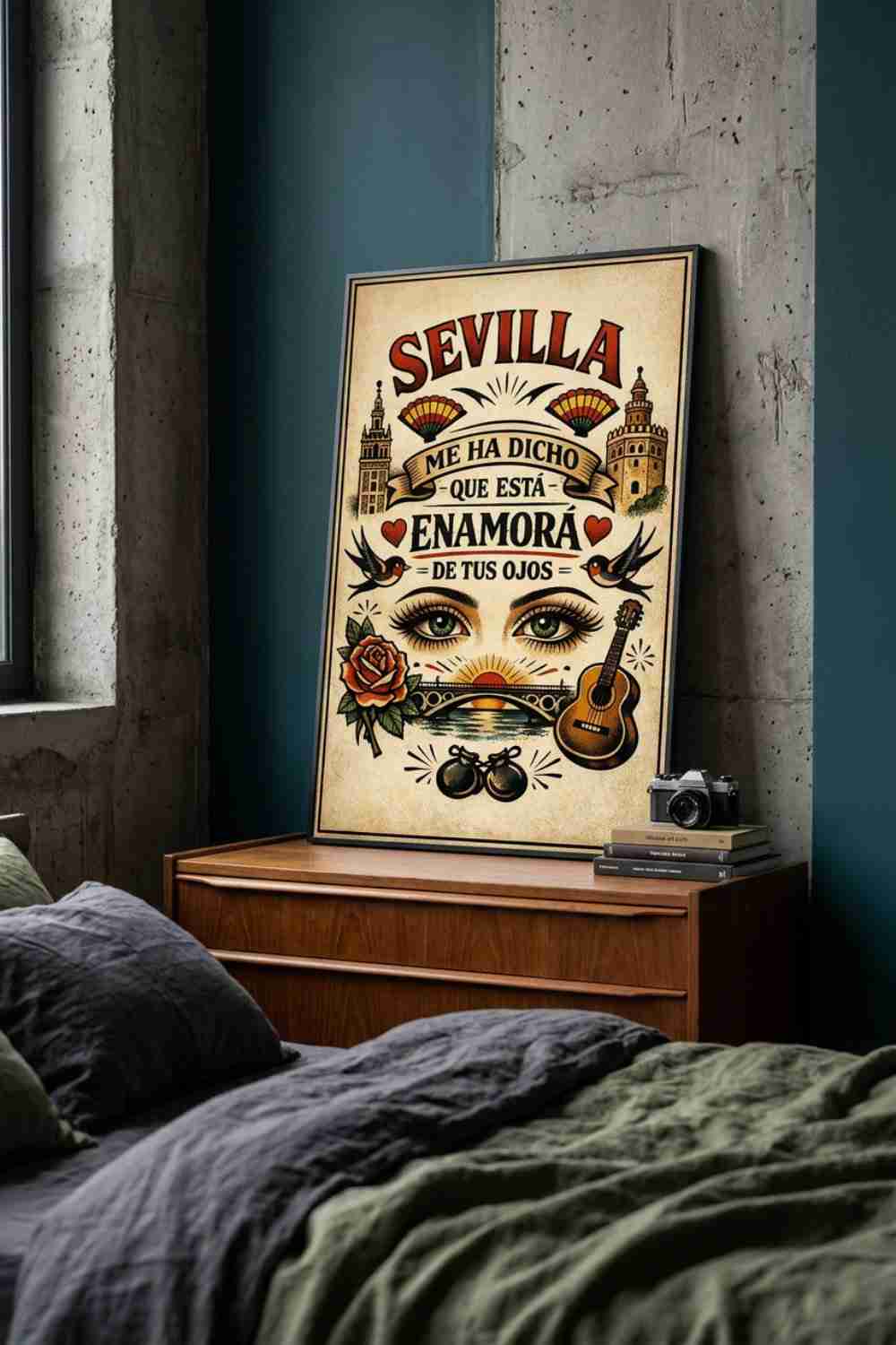 SEVILLA ME HA DICHO QUE ESTÁ ENAMORÁ DE TUS OJOS