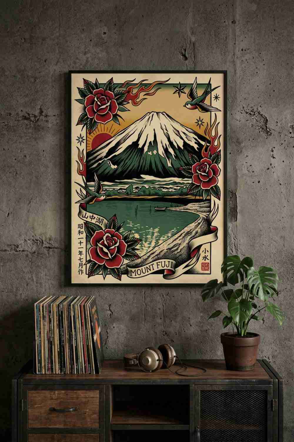 Monte Fuji old School