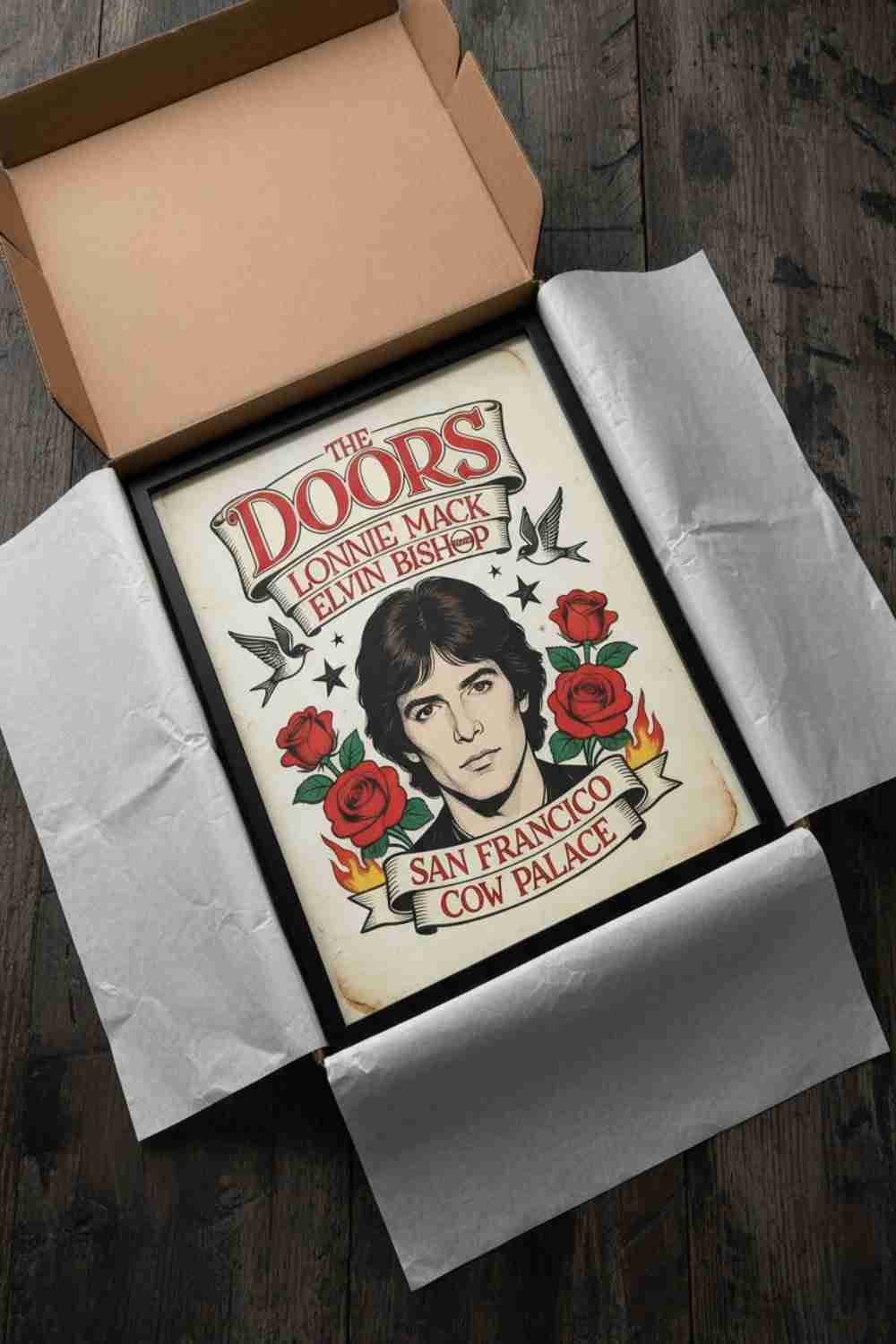 The Doors en concierto, gran formato