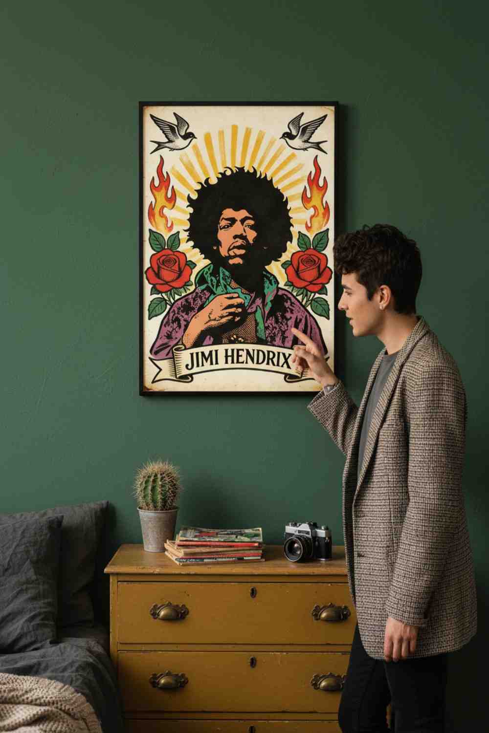 Jimi Hendrix, psicodélico gran formato