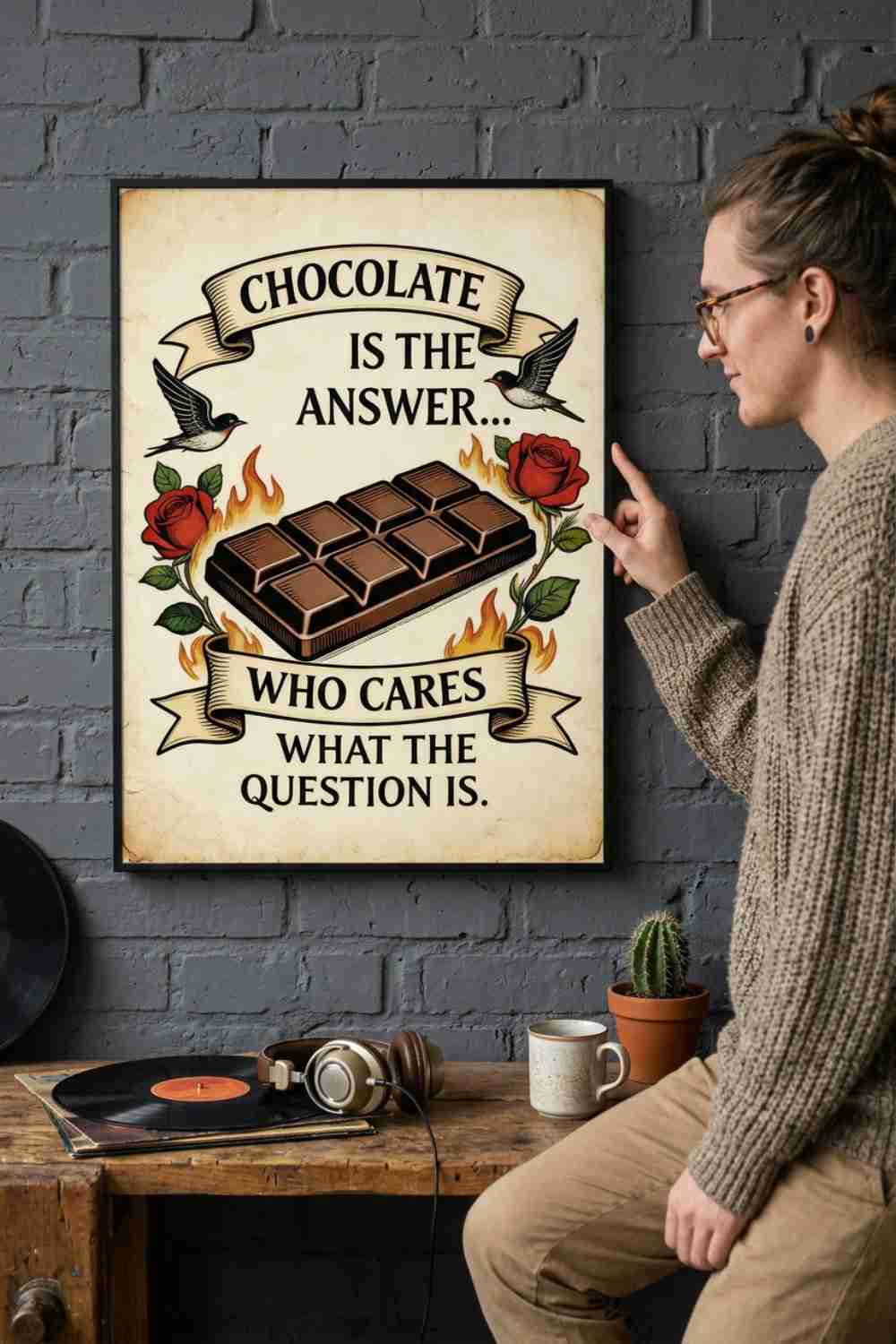CHOCOLATE QUOTE