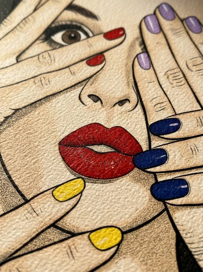 Nails colors