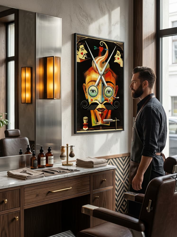 Barbería Abstracta