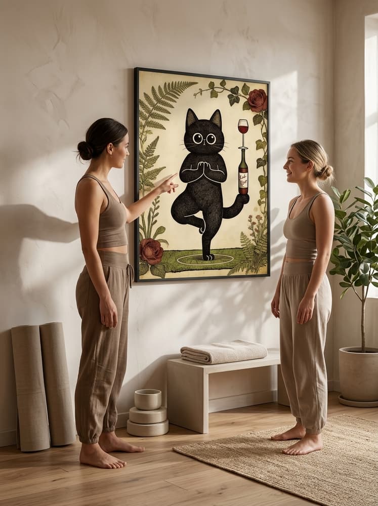 Cat wine
