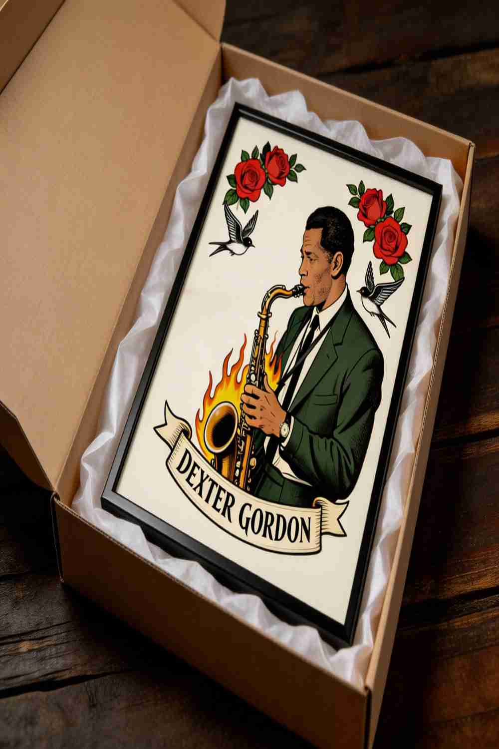 Dexter Gordon con Saxo