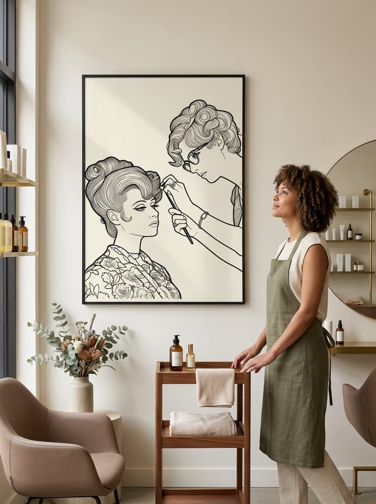 Peluquería vintage
