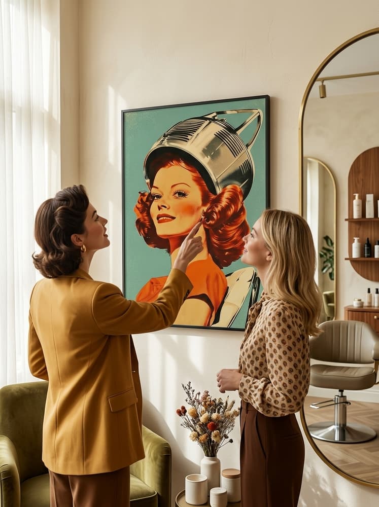 vintage hair