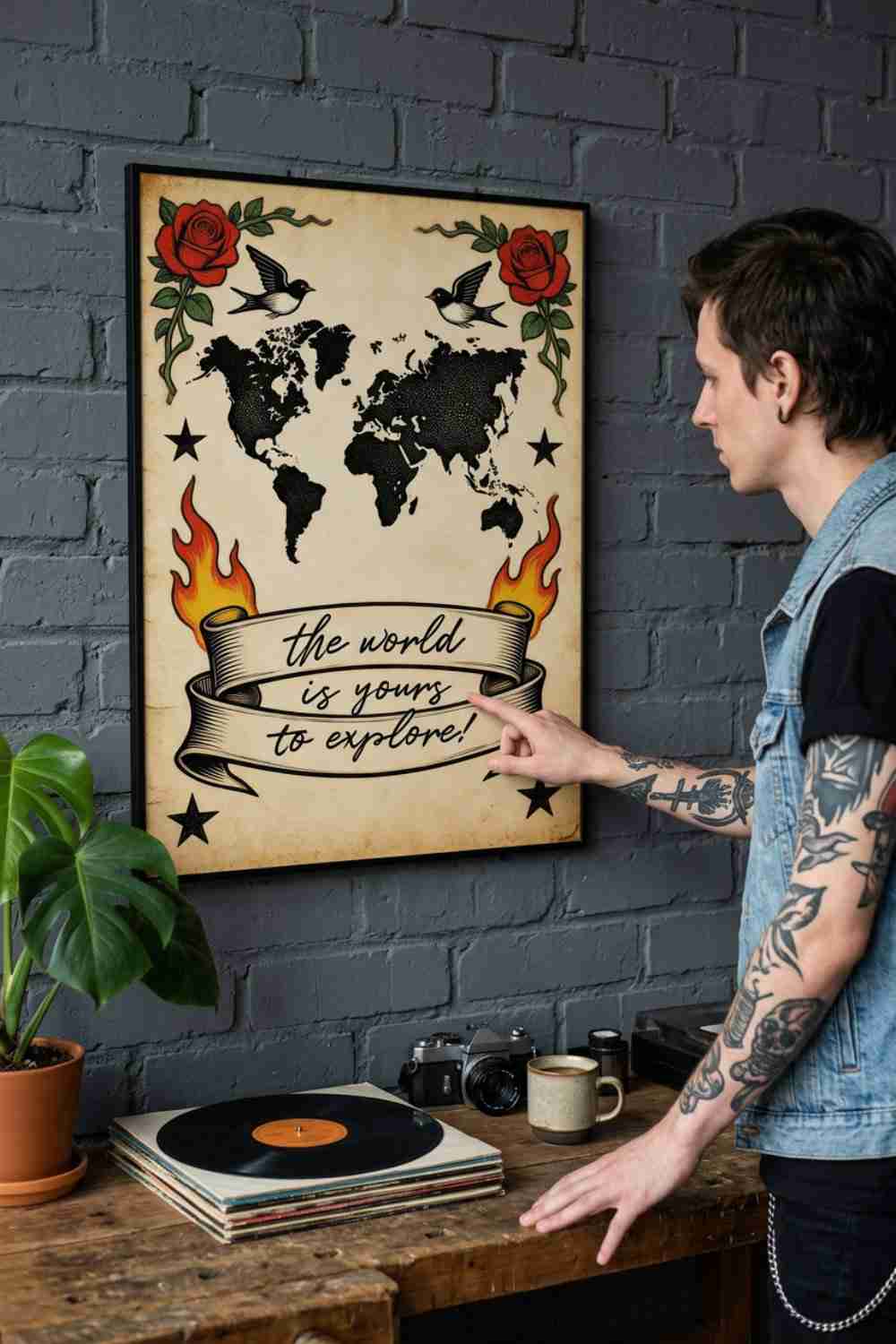 THE WORLD IS YOURS QUOTE