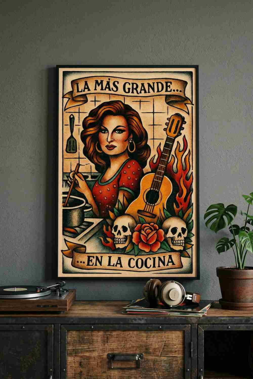 LA MÁS GRANDE EN LA COCINA