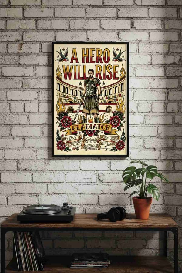 A hero will rise, gladiator