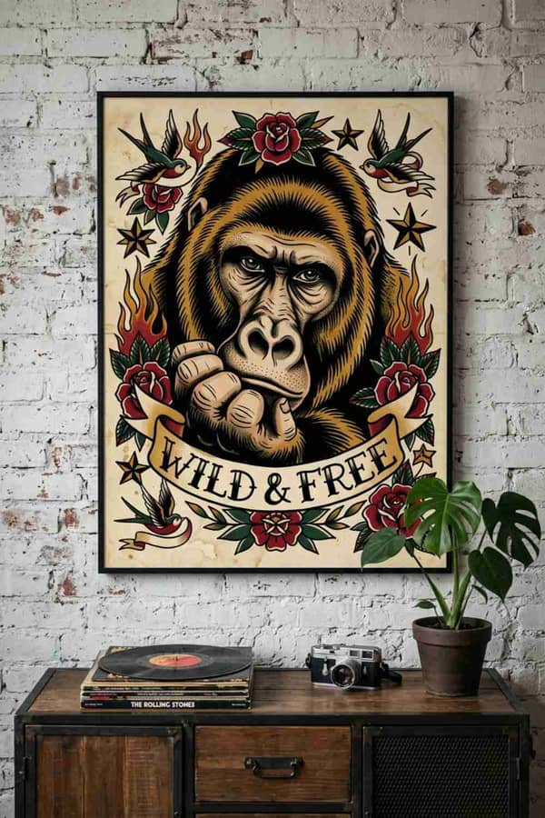 La mirada del Orangután