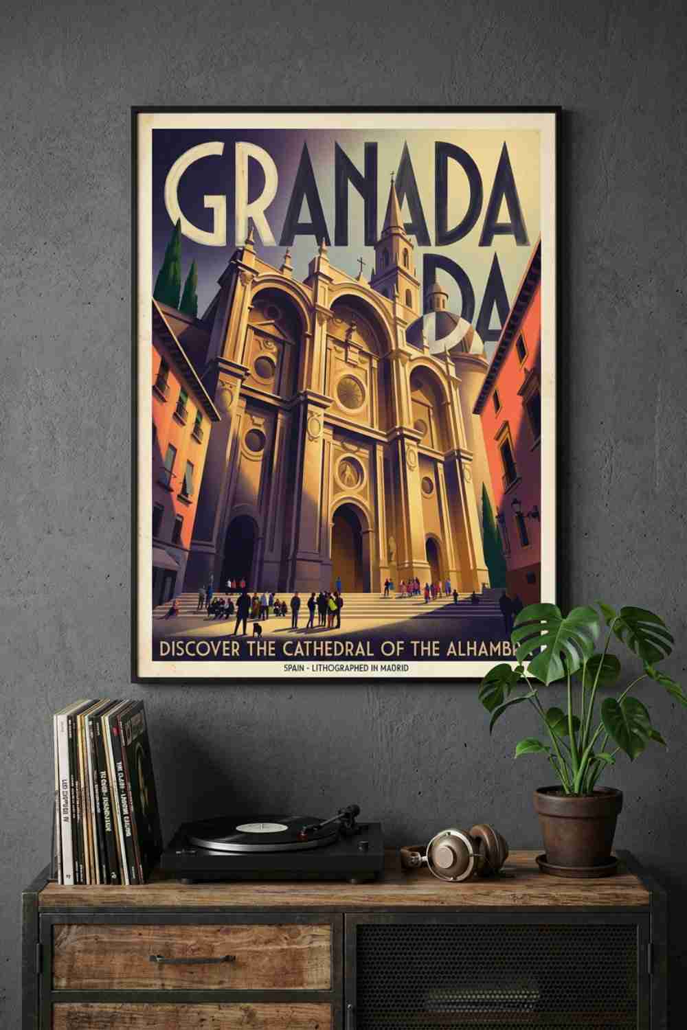 The famous cathedral in Granada, Andalusia