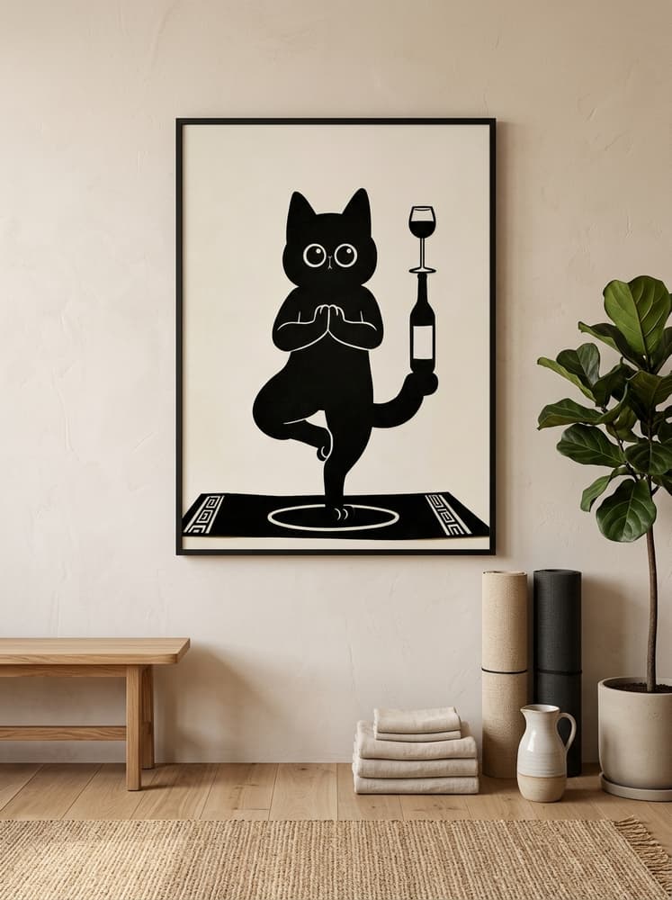 Cat wine