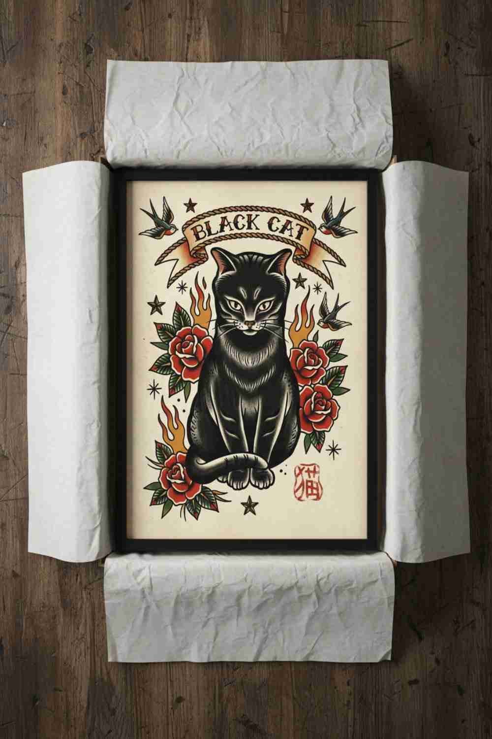 Japanese Black Cat