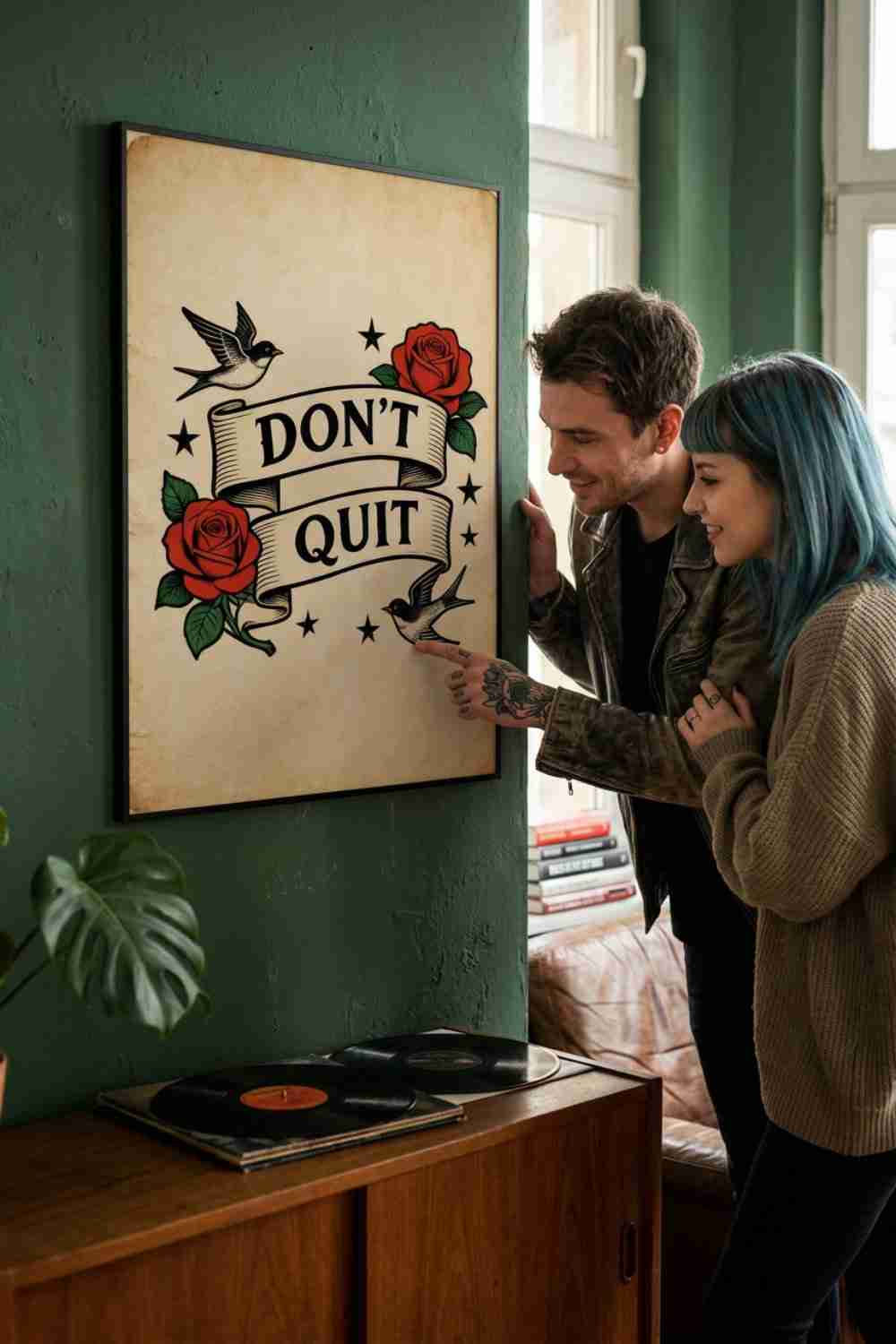 DON´T QUIT QUOTE