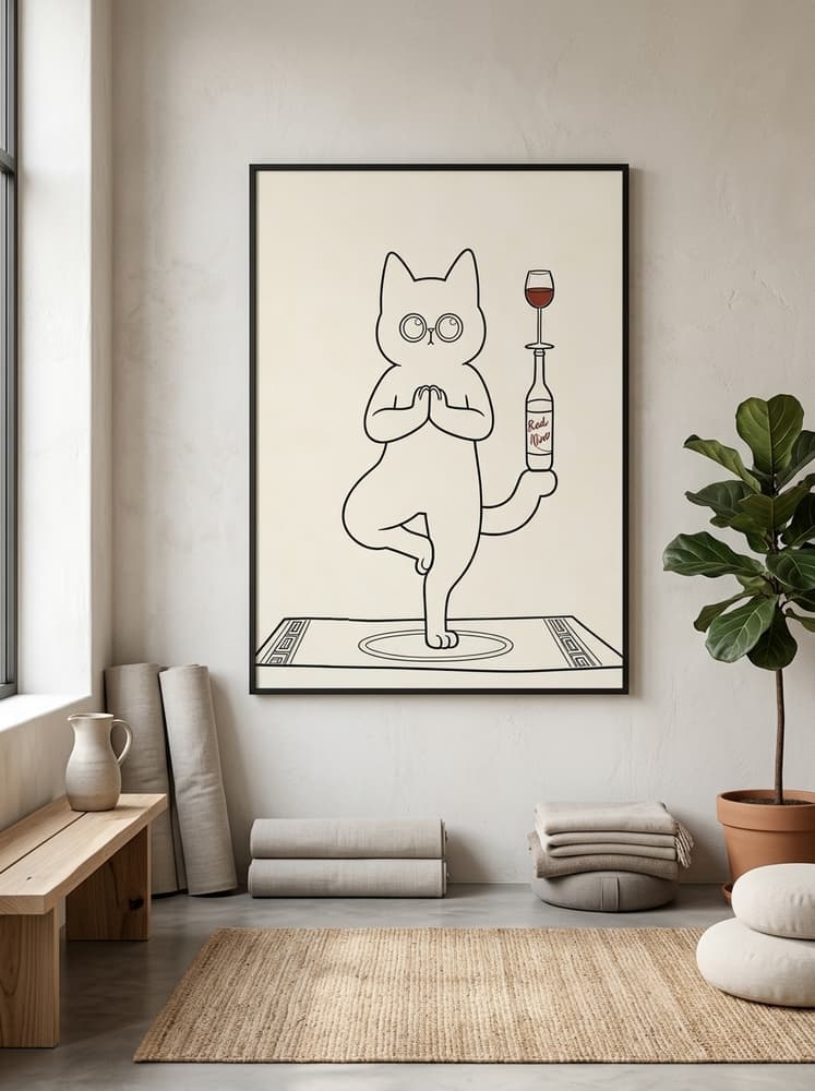 Cat wine