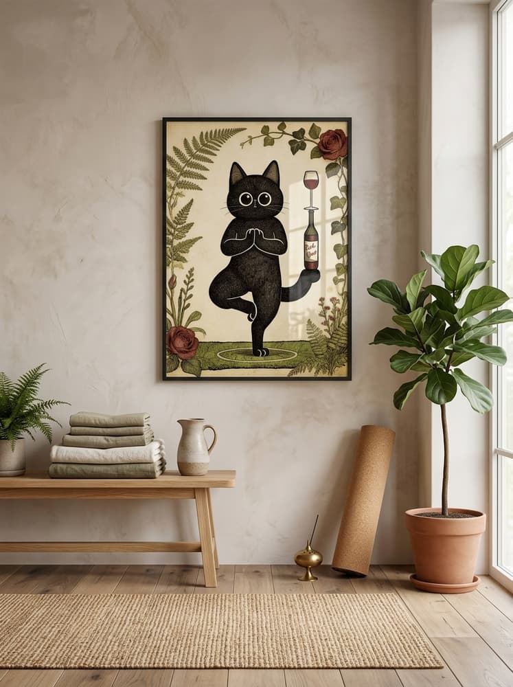 Cat wine