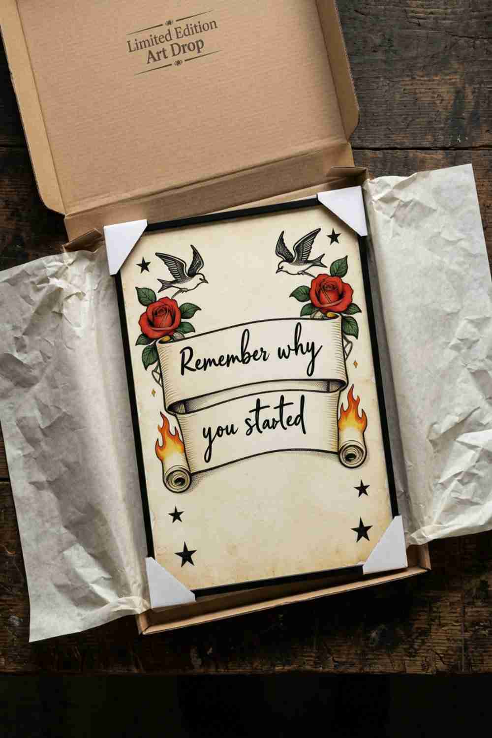 REMEMBER WHY YOU STARTED