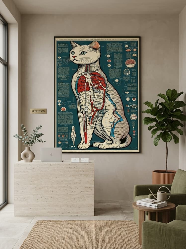 The cat