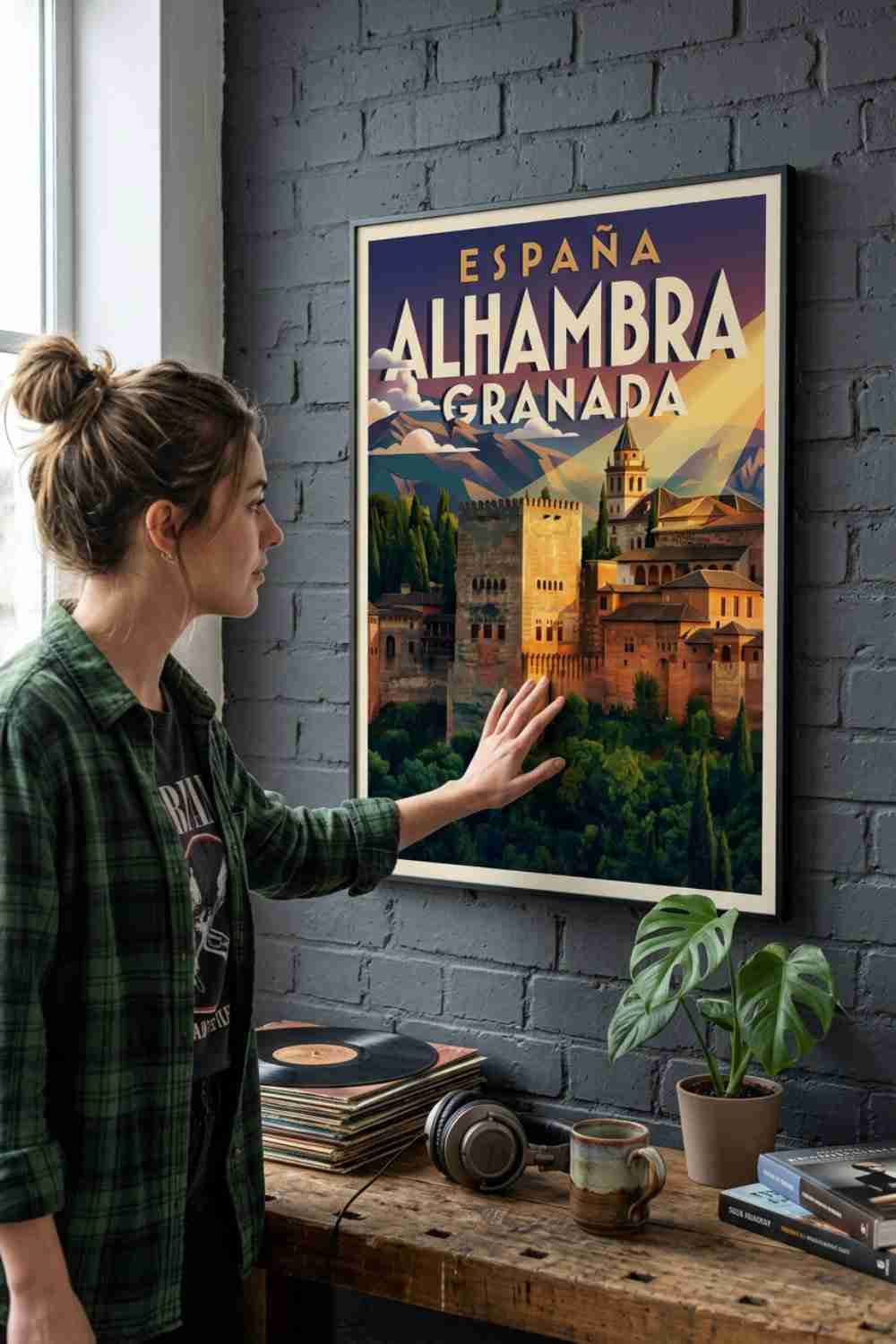 Alhambra Palace in Granada, Spain