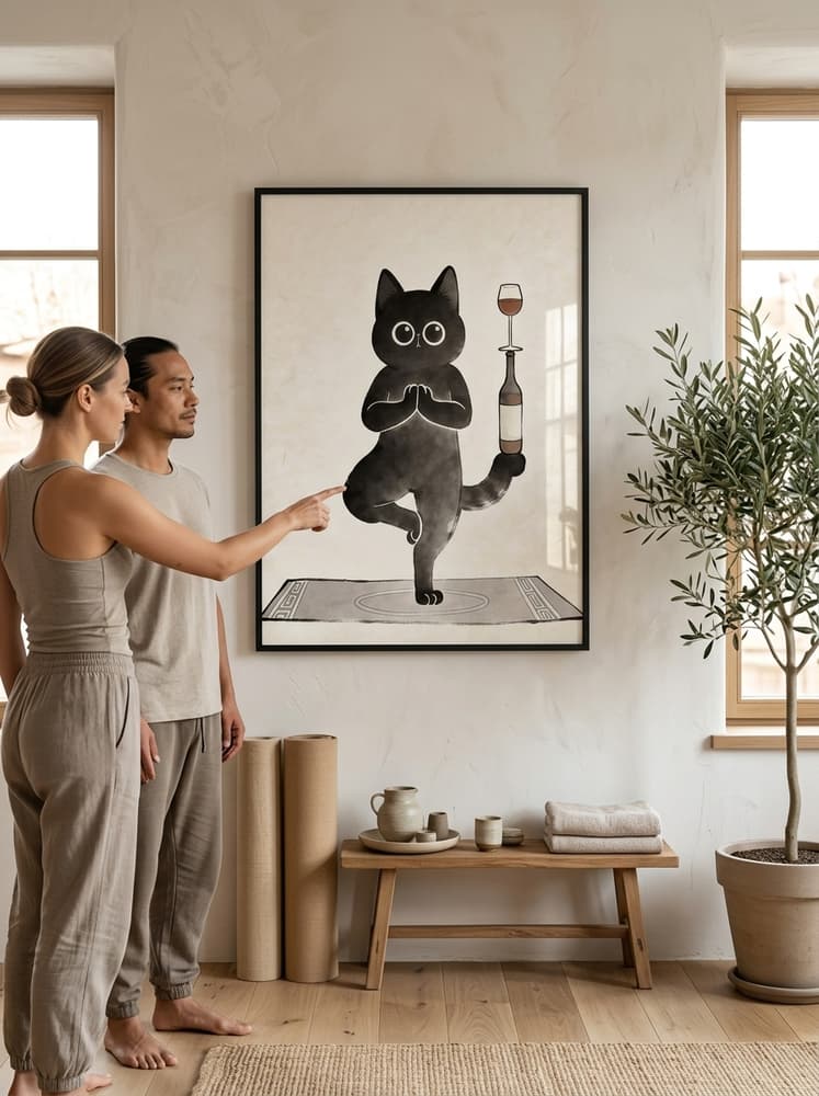 Cat wine
