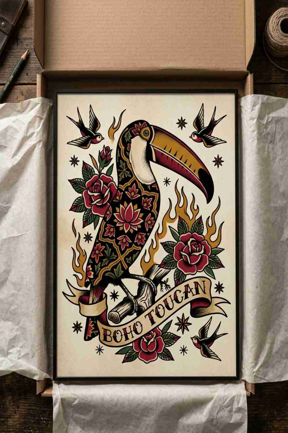 Boho Toucan