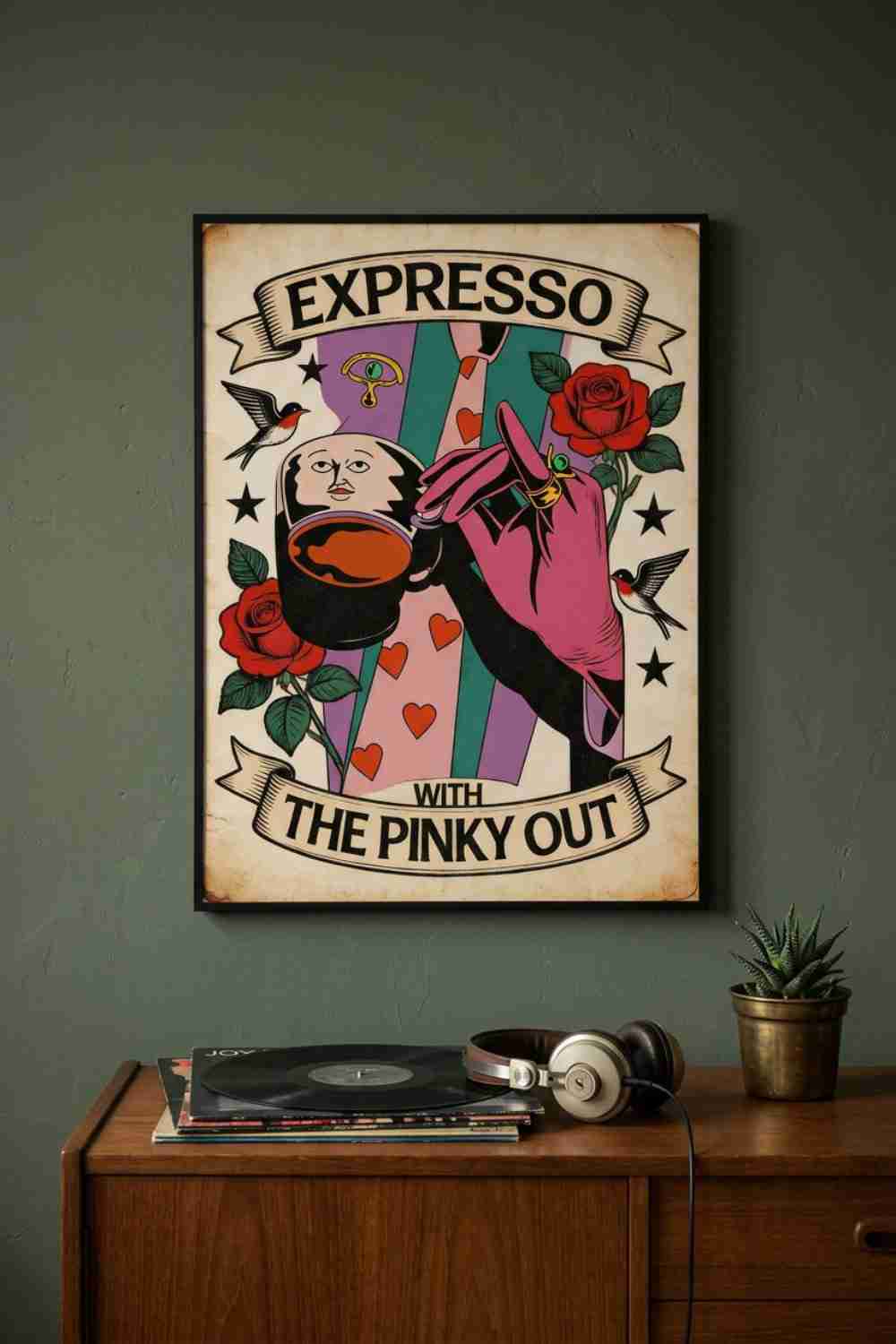 Expresso With the Pinky Out