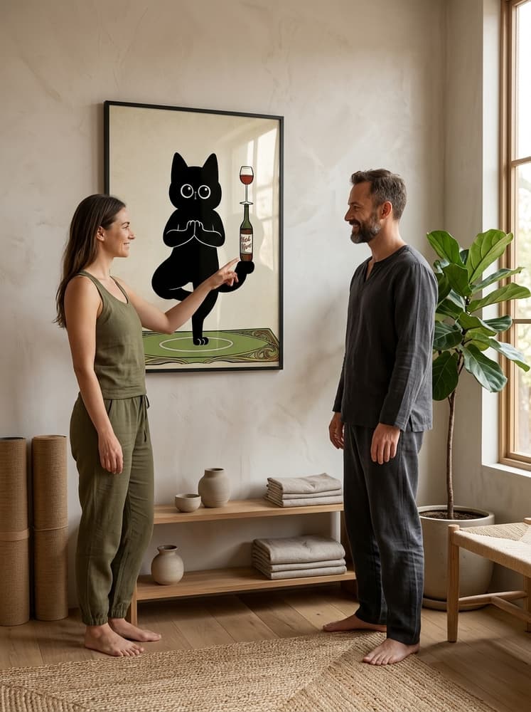 Cat wine