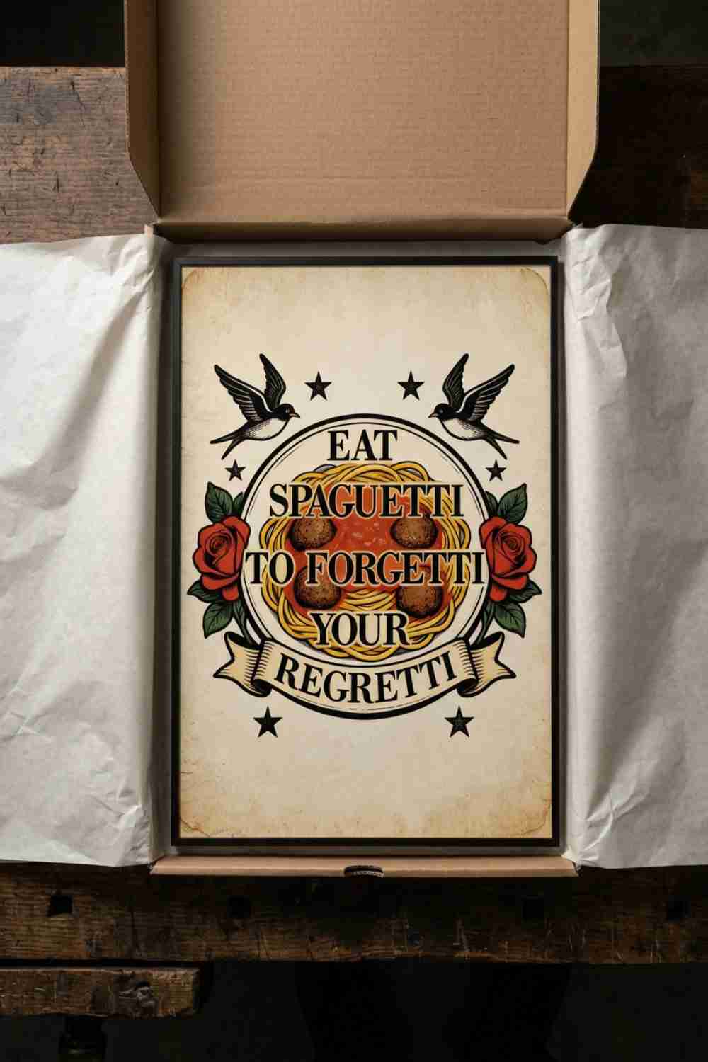 EAT SPAGUETTI QUOTE