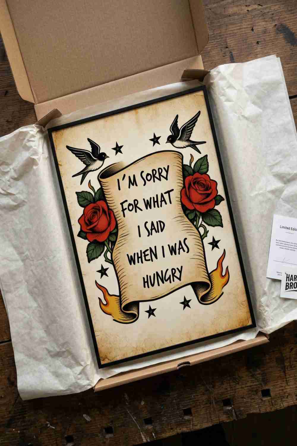 HUNGRY QUOTE