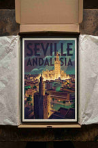 La Torre de noche en Sevilla
