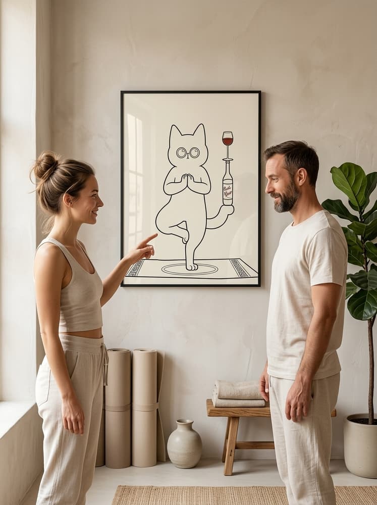 Cat wine