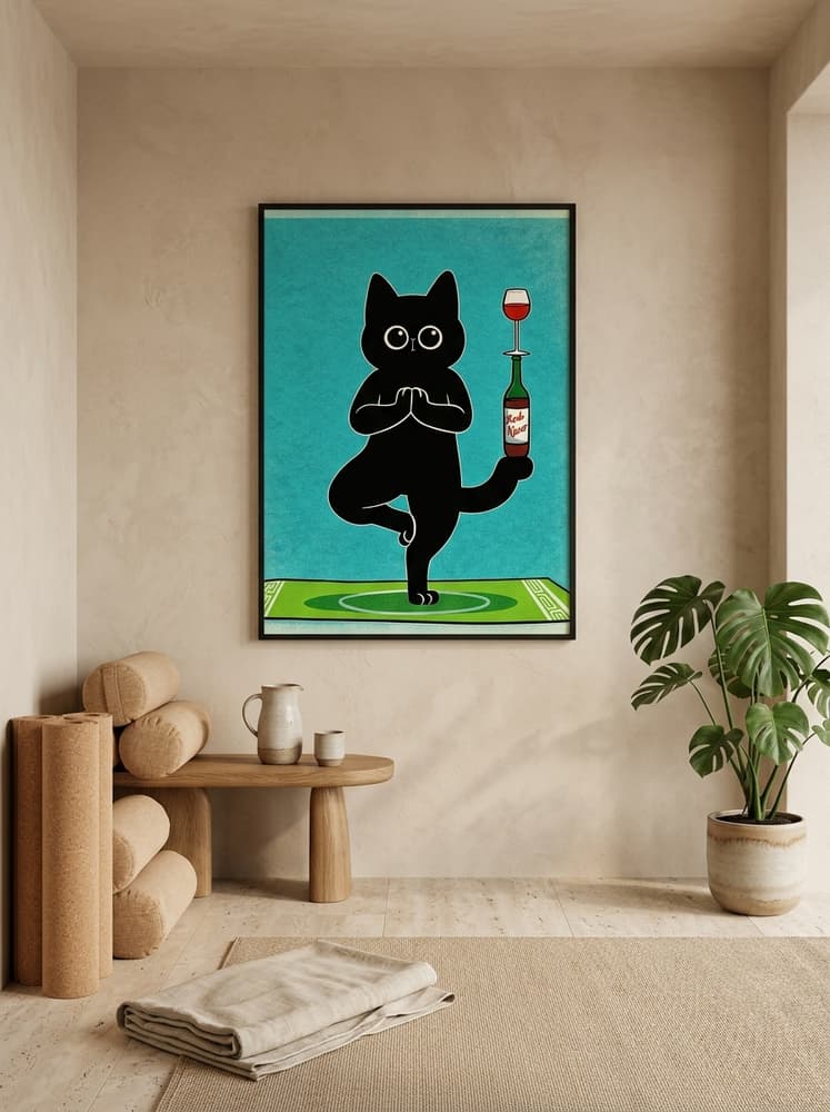Cat wine