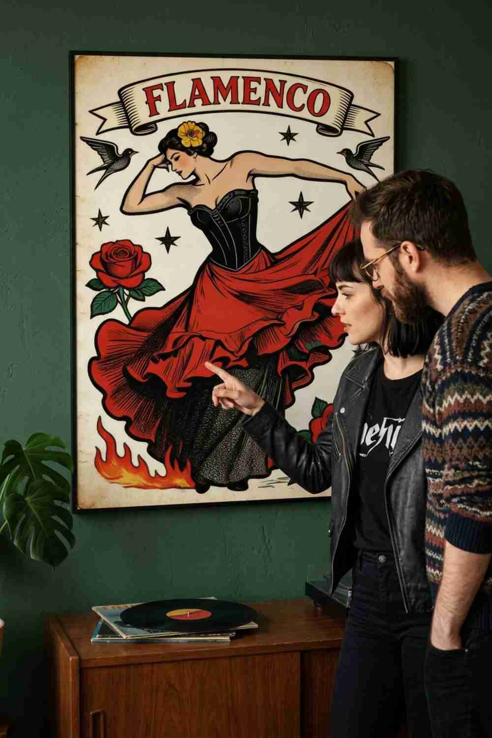 Bailarina de Flamenco