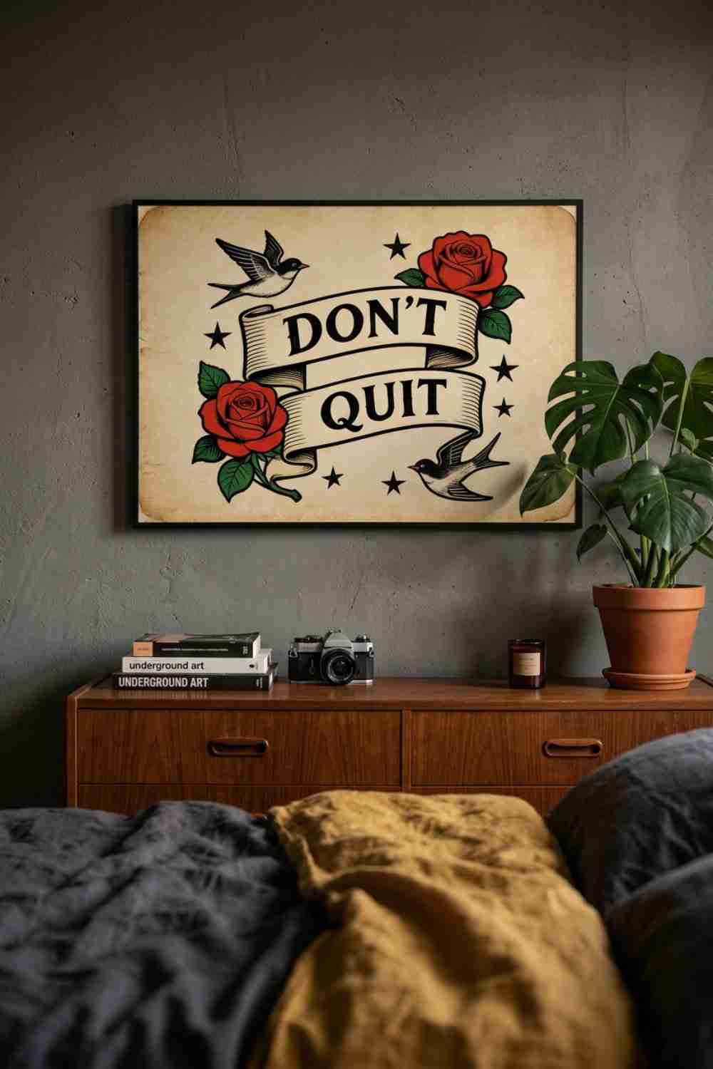 DON´T QUIT QUOTE