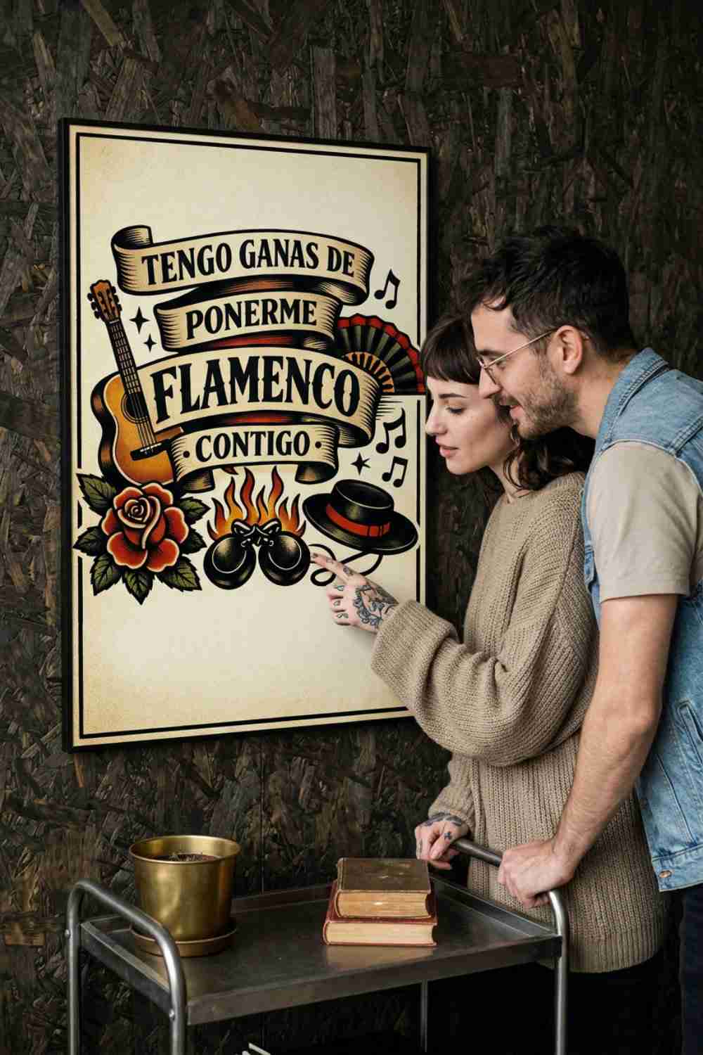 TENGO GANAS DE PONERME FLAMENCO CONTIGO