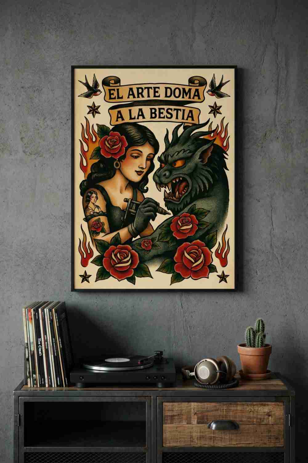 El arte doma a la bestia