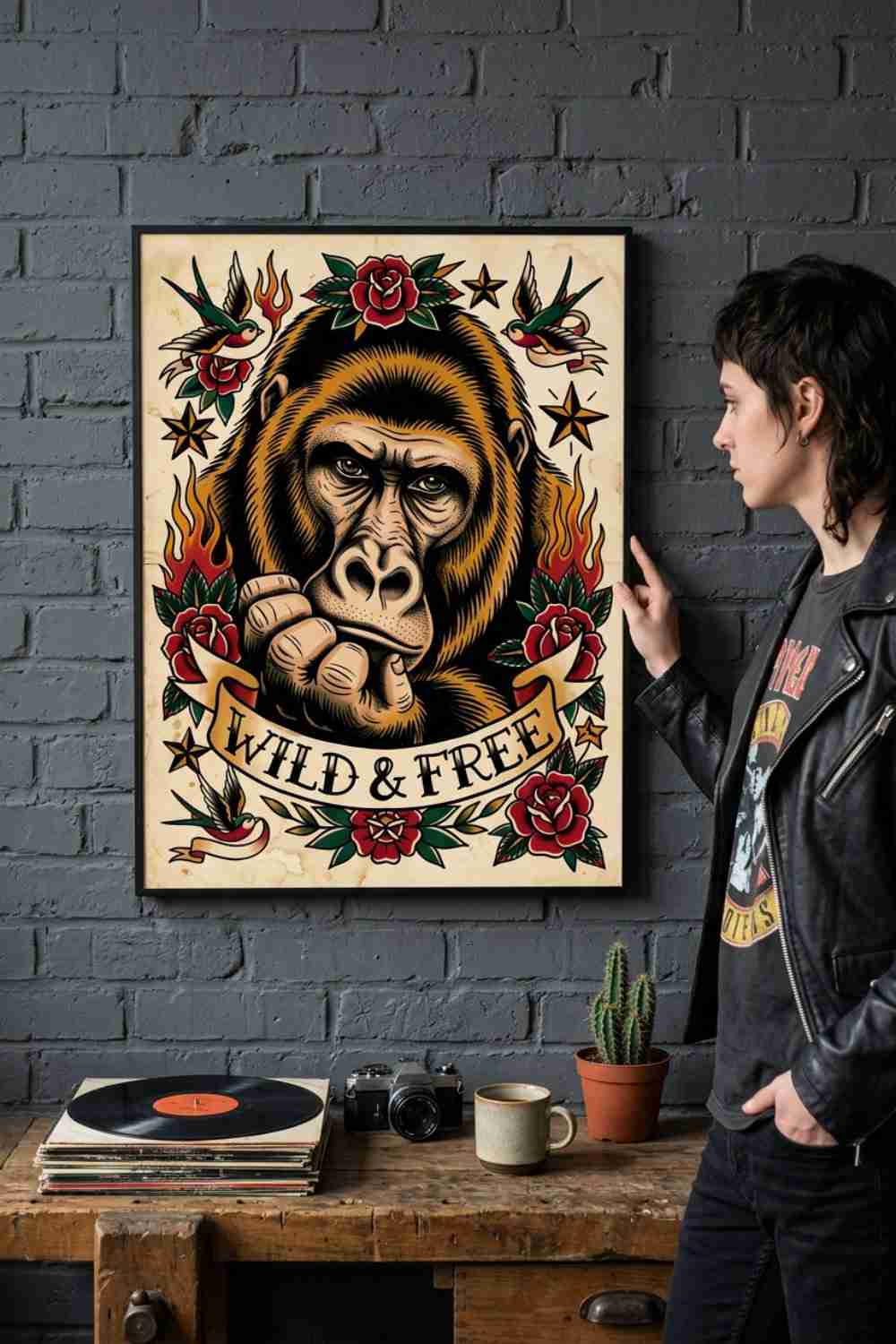 La mirada del Orangután